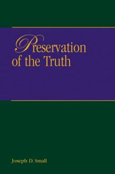 Paperback Preservation of Truth Book
