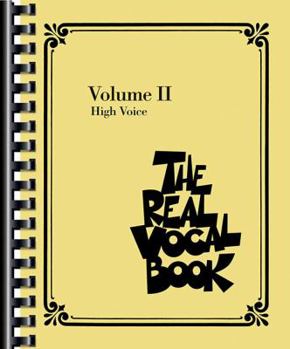 Paperback The Real Vocal Book - Volume II: High Voice Book