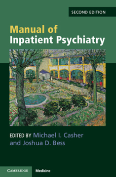 Paperback Manual of Inpatient Psychiatry Book