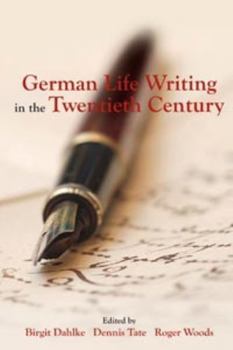 Hardcover German Life Writing in the Twentieth Century Book