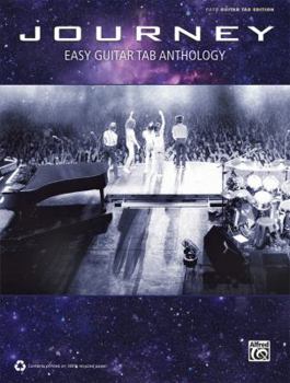 Paperback Journey Easy Guitar Tab Anthology Book