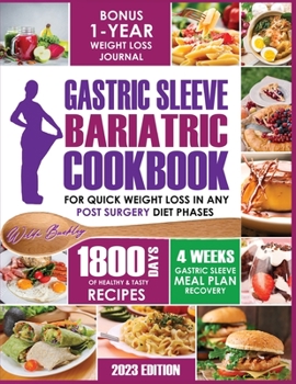Paperback Gastric Sleeve Bariatric Cookbook Book