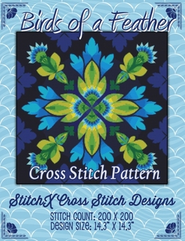 Paperback Birds of a Feather Cross Stitch Pattern Book