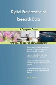 Paperback Digital Preservation of Research Data A Complete Guide Book