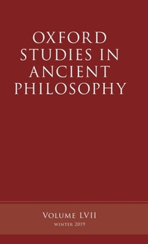 Hardcover Oxford Studies in Ancient Philosophy, Volume 57 Book