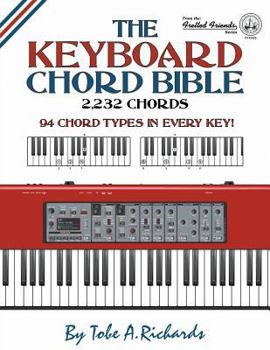 Paperback The Keyboard Chord Bible: 2,232 Chords Book