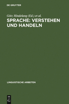 Hardcover Sprache: Verstehen und Handeln [German] Book