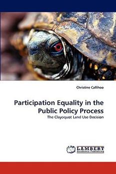 Paperback Participation Equality in the Public Policy Process Book