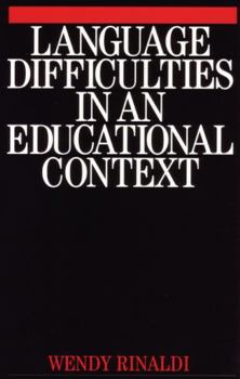 Paperback Language Difficulties in an Educational Book