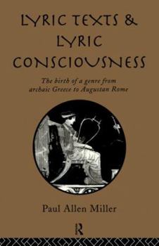 Paperback Lyric Texts & Consciousness Book