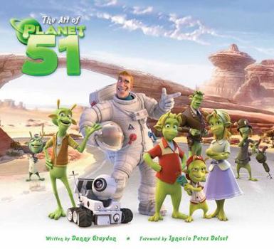 Hardcover The Art of Planet 51 Book