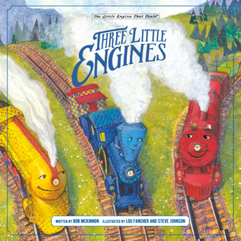 Hardcover Three Little Engines Book