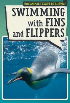 Library Binding Swimming with Fins and Flippers Book