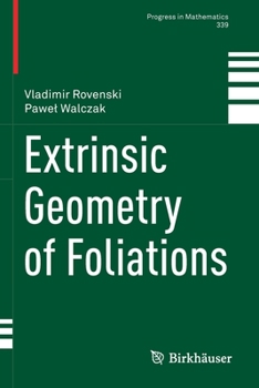 Paperback Extrinsic Geometry of Foliations Book