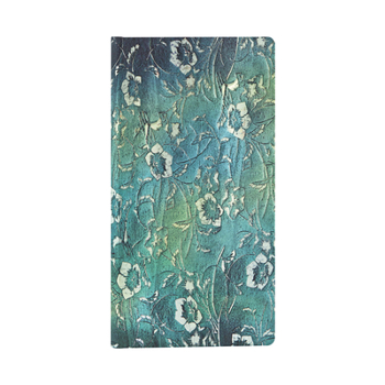 Misc. Kuro Slim Lined Hardcover Journal, 176pg, 85gsm by Paperblanks (Katagami Florals) Book