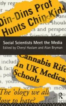 Paperback Social Scientists Meet the Media Book
