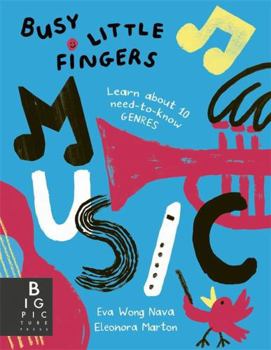 Paperback Busy Little Fingers: Music Book