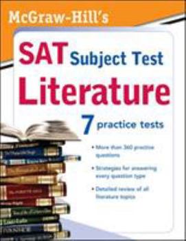 Paperback McGraw-Hill SAT Subject Test: Literature Book