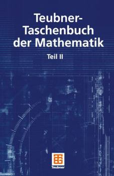 Paperback Teubner-Taschenbuch Der Mathematik: Teil II [German] Book