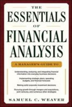 Hardcover The Essentials of Financial Analysis Book