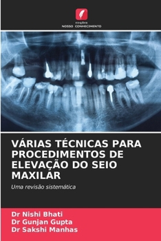 Paperback Várias Técnicas Para Procedimentos de Elevação Do Seio Maxilar [Portuguese] Book
