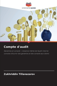 Paperback Compte d'audit [French] Book