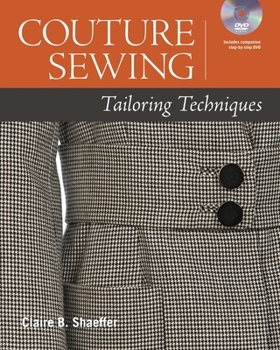 Paperback Couture Sewing: Tailoring Techniques [With DVD ROM] Book