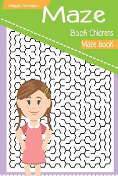 Paperback Maze Book Childrens: Maze book