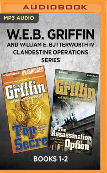 MP3 CD W.E.B. Griffin and William E. Butterworth IV Clandestine Operations Series: Books 1-2: Top Secret & the Assassination Option Book