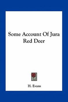 Some Account of Jura red Deer