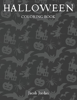 Paperback Halloween Coloring Book: Halloween Book For Kids and Toddlers Book