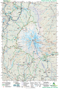 Map Mount Adams, Wa No. 367s Book