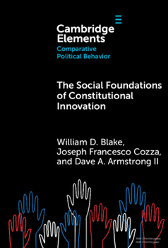 Hardcover The Social Foundations of Constitutional Innovation Book