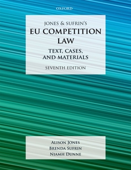 Paperback Jones & Sufrin's EU Competition Law: Text, Cases, and Materials Book