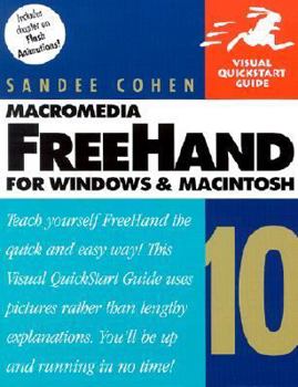 Paperback Macromedia FreeHand 10 for Windows and Macintosh: Visual QuickStart Guide Book
