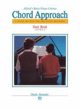 Paperback Alfred's Basic Piano Chord Approach Duet Book, Bk 2: A Piano Method for the Later Beginner (Alfred's Basic Piano Library, Bk 2) Book