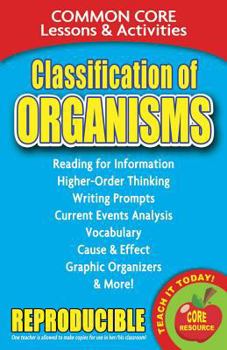Classification of Organisms - Book  of the Common Core