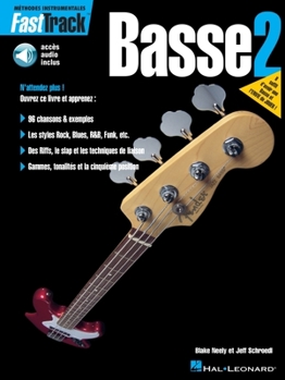 Paperback Fasttrack Bass Method - Book 2 - French Edition [With CD (Audio)] Book