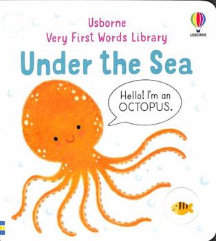 Hardcover Under the Sea Very First Words Library Book