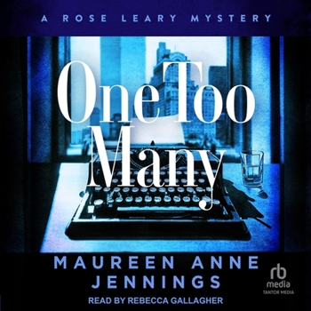MP3 CD One Too Many Book