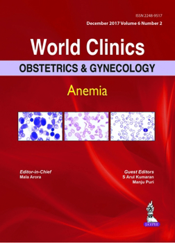 Hardcover World Clinics Obstetrics and Gynecology: Anemia Book