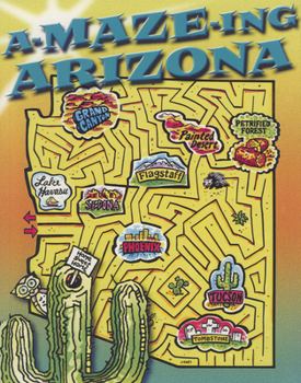 Paperback A-Maze-Ing Arizona Book