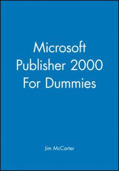 Paperback Microsoft Publisher 2000 for Dummies Book