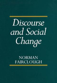 Paperback Discourse and Social Change Book