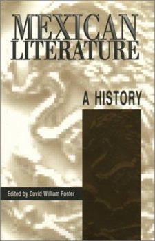 Hardcover Mexican Literature: A History (Texas Pan American Series) Book