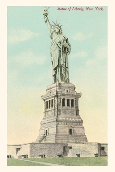 Paperback Vintage Journal Statue of Liberty, New York Book