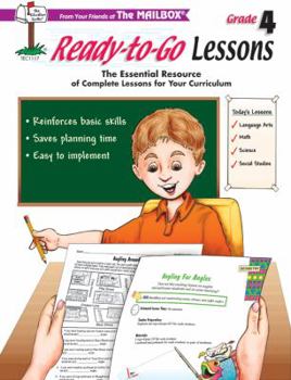 Paperback Ready-To-Go Lessons --Grade 4 (Mailbox) Book