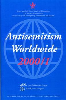 Paperback Antisemitism Worldwide, 2000/1 Book