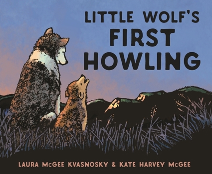 Hardcover Little Wolf's First Howling Book
