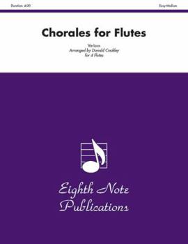 Paperback Chorales for Flutes: Score & Parts Book